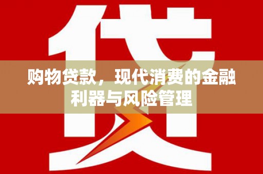 黔东南购物贷款，现代消费的金融利器与风险管理