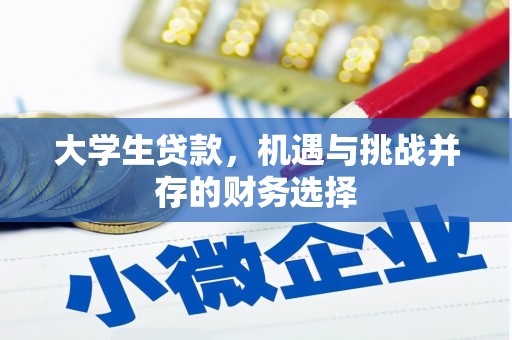 黔东南大学生贷款，机遇与挑战并存的财务选择