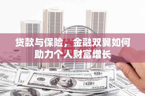 黔东南贷款与保险，金融双翼如何助力个人财富增长