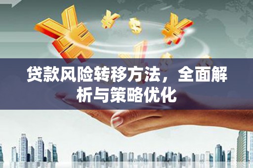 黔东南贷款风险转移方法，全面解析与策略优化