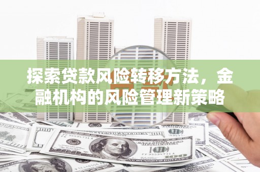 黔东南探索贷款风险转移方法，金融机构的风险管理新策略