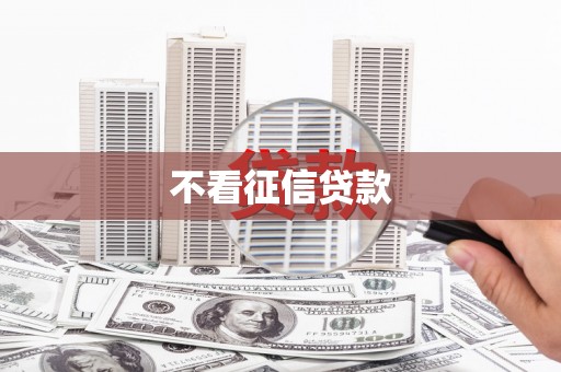 黔东南不看征信贷款