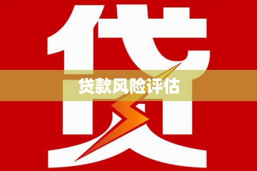 黔东南贷款风险评估