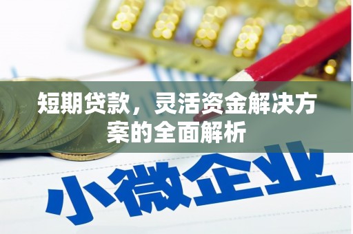 黔东南短期贷款，灵活资金解决方案的全面解析