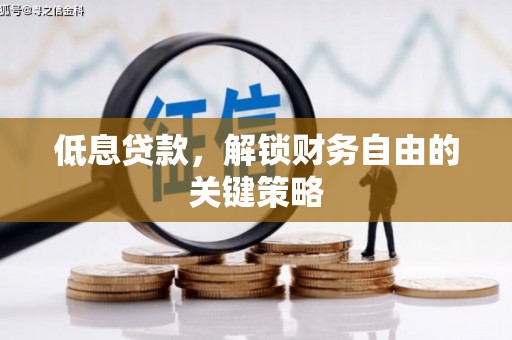 黔东南低息贷款，解锁财务自由的关键策略