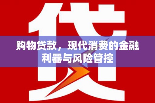 黔东南购物贷款，现代消费的金融利器与风险管控