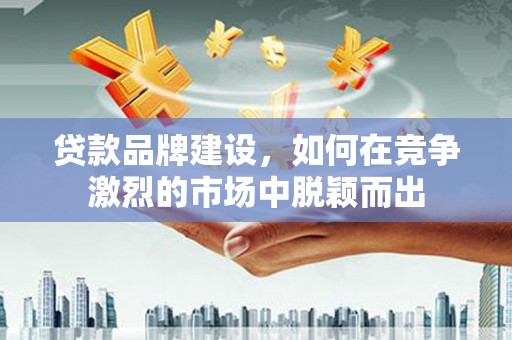 黔东南贷款品牌建设，如何在竞争激烈的市场中脱颖而出