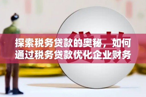 黔东南探索税务贷款的奥秘，如何通过税务贷款优化企业财务