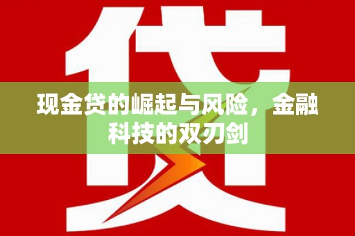 黔东南现金贷的崛起与风险，金融科技的双刃剑