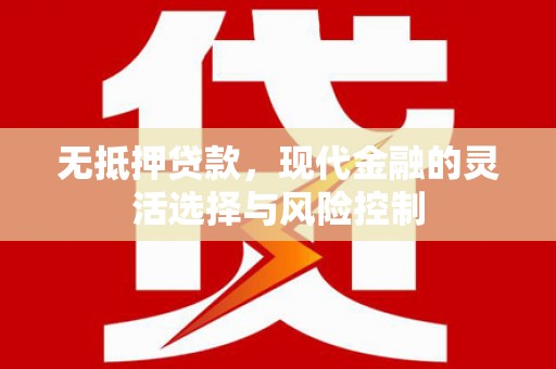 黔东南无抵押贷款，现代金融的灵活选择与风险控制