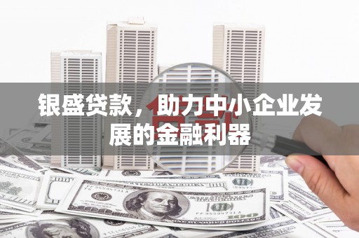 黔东南银盛贷款，助力中小企业发展的金融利器