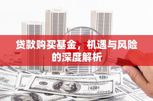 黔东南贷款购买基金，机遇与风险的深度解析