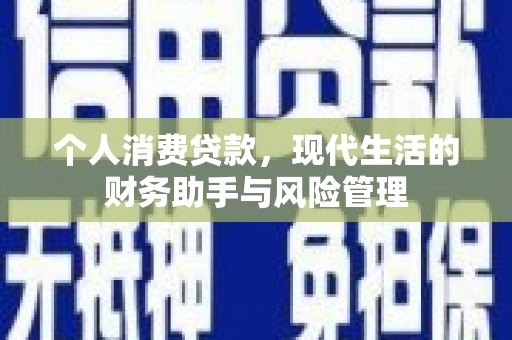 黔东南个人消费贷款，现代生活的财务助手与风险管理