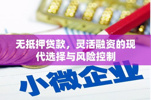 黔东南无抵押贷款，灵活融资的现代选择与风险控制