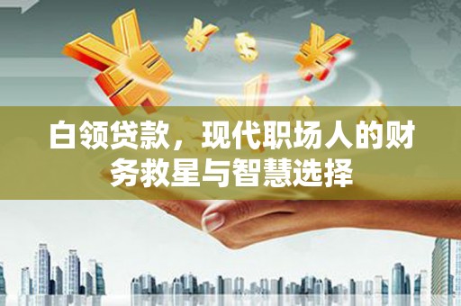 黔东南白领贷款，现代职场人的财务救星与智慧选择
