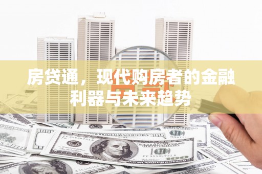 黔东南房贷通，现代购房者的金融利器与未来趋势