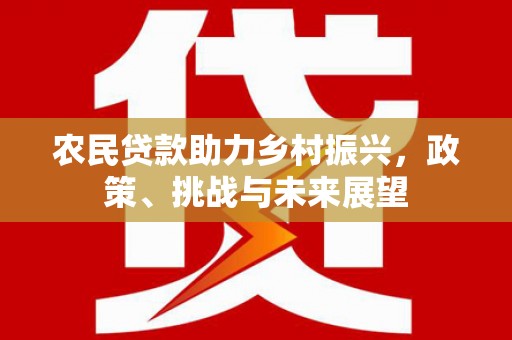 黔东南农民贷款助力乡村振兴，政策、挑战与未来展望
