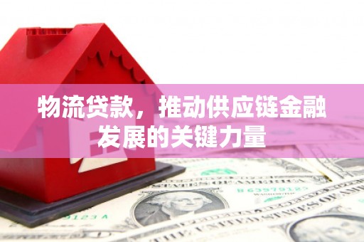 黔东南物流贷款，推动供应链金融发展的关键力量