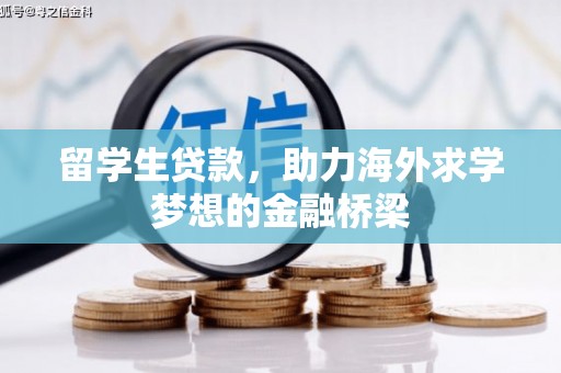 黔东南留学生贷款，助力海外求学梦想的金融桥梁