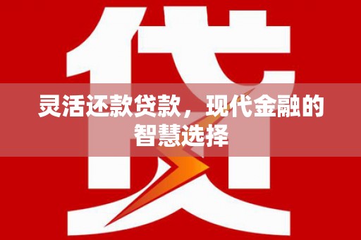 黔东南灵活还款贷款，现代金融的智慧选择