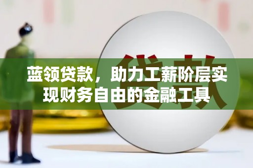 黔东南蓝领贷款，助力工薪阶层实现财务自由的金融工具