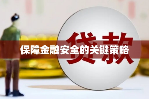 黔东南保障金融安全的关键策略