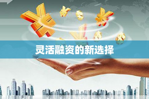 黔东南灵活融资的新选择