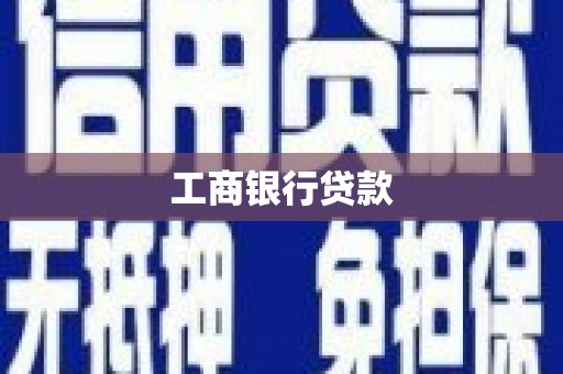 黔东南工商银行贷款