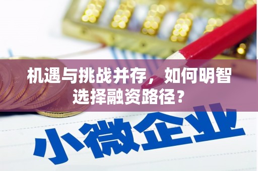 黔东南机遇与挑战并存，如何明智选择融资路径？