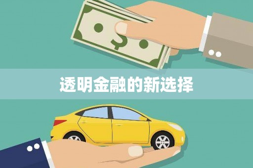 黔东南透明金融的新选择